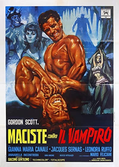 Maciste Contro Il Vampiro (1961) afişi Maciste Contro Il Vampiro (1961) afişi