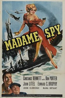 Madame Spy (1942) afişi