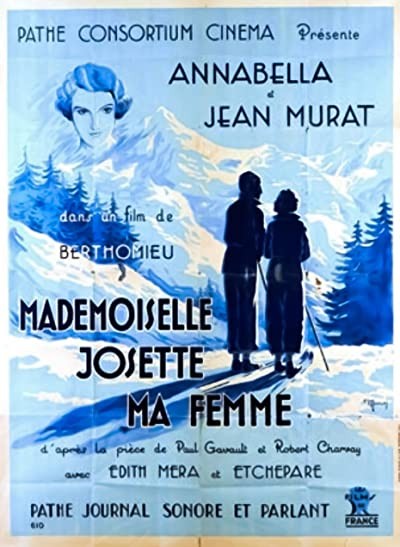 Mademoiselle Josette, Ma Femme (1933) afişi Mademoiselle Josette, Ma Femme (1933) afişi