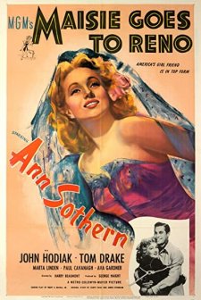 Maisie Goes To Reno (1944) afişi