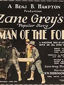 Man Of The Forest (1921) afişi