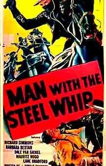 Man With The Steel Whip (1954) afişi