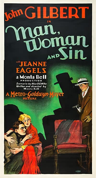 Man, Woman And Sin (1927) afişi