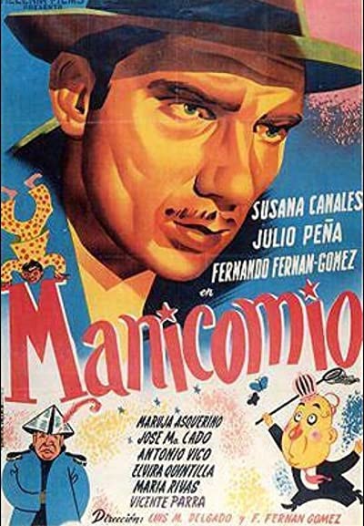 Manicomio (1954) afişi Manicomio (1954) afişi