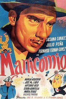 Manicomio (1954) afişi