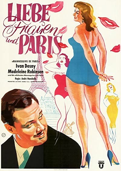 Mannequins de Paris (1956) afişi Mannequins de Paris (1956) afişi