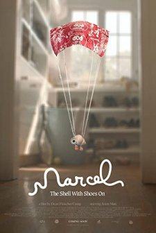Marcel the Shell with Shoes On (2021) afişi
