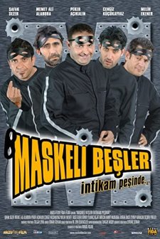 Maskeli Beşler İntikam Peşinde (2005) afişi