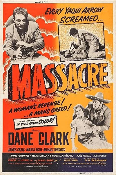 Massacre (1956) afişi Massacre (1956) afişi