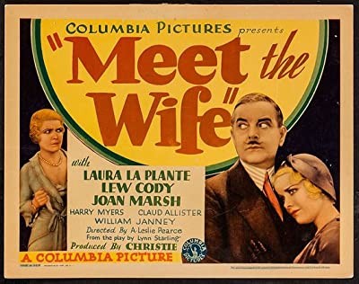 Meet The Wife (1931) afişi Meet The Wife (1931) afişi