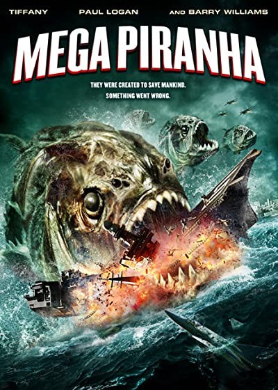 Mega Piranha (2009) afişi Mega Piranha (2009) afişi