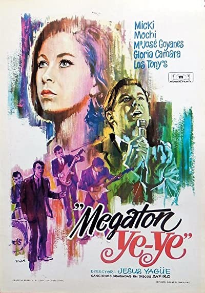 Megatón Ye-ye (1965) afişi Megatón Ye-ye (1965) afişi