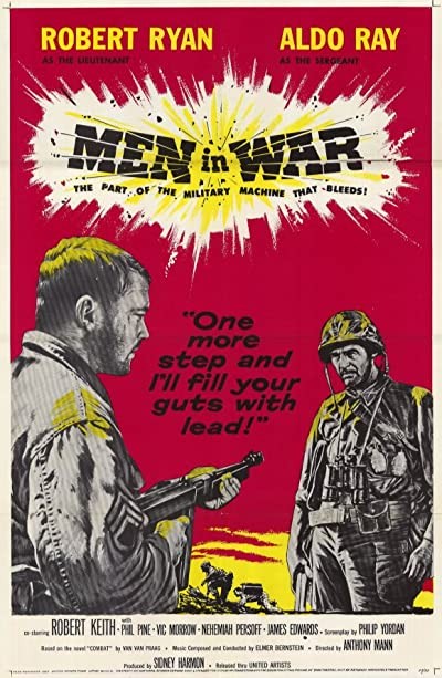 Men In War (1957) afişi Men In War (1957) afişi