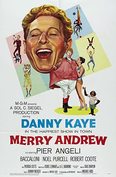 Merry Andrew (1958) afişi Merry Andrew (1958) afişi