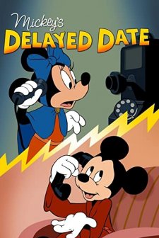 Mickey's Delayed Date (1947) afişi