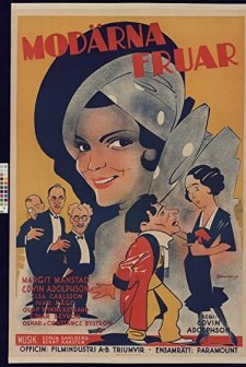 Modärna Fruar (1932) afişi