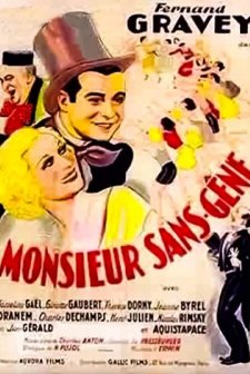 Monsieur Sans-gêne (1935) afişi