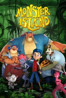 Monster Island (2017) afişi