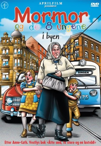 Mormor Og De åtte Ungene I Byen (1977) afişi Mormor Og De åtte Ungene I Byen (1977) afişi