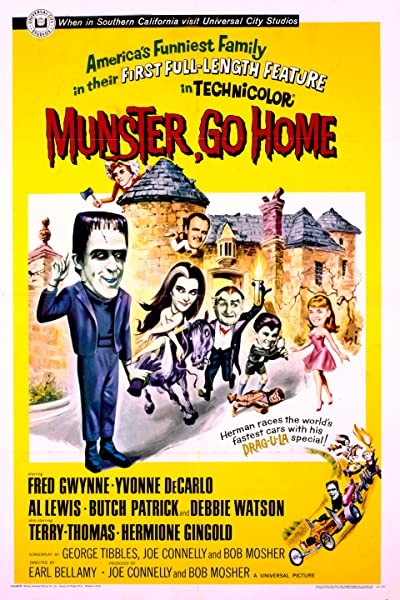 Munster, Go Home! (1966) afişi Munster, Go Home! (1966) afişi