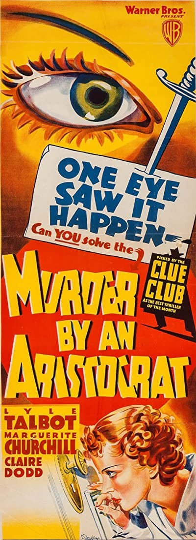 Murder By An Aristocrat (1936) afişi Murder By An Aristocrat (1936) afişi