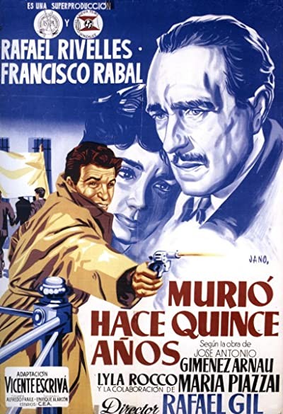 Murió Hace Quince Años (1954) afişi Murió Hace Quince Años (1954) afişi