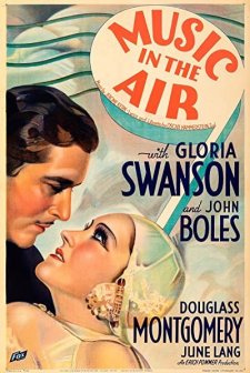 Music in The Air (1934) afişi
