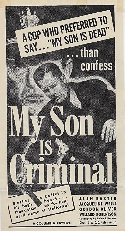My Son Is a Criminal (1939) afişi My Son Is a Criminal (1939) afişi