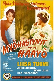Myöhästynyt Hääyö (1960) afişi