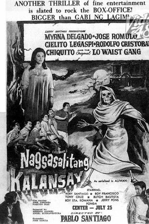 Nagsasalitang Kalansay (1961) afişi Nagsasalitang Kalansay (1961) afişi