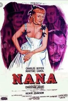Nana (1955) afişi