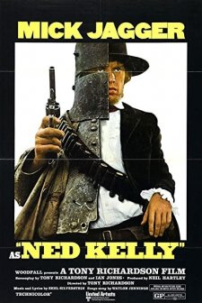 Ned Kelly (1970) afişi