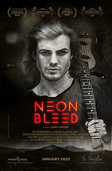 Neon Bleed (2023) afişi Neon Bleed (2023) afişi