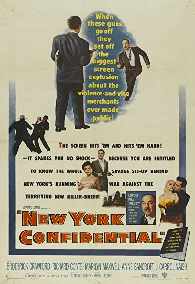 New York Confidential (1955) afişi New York Confidential (1955) afişi