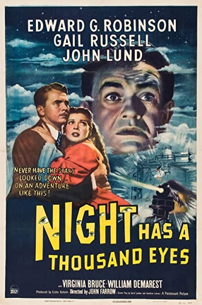 Night Has A Thousand Eyes (1948) afişi Night Has A Thousand Eyes (1948) afişi