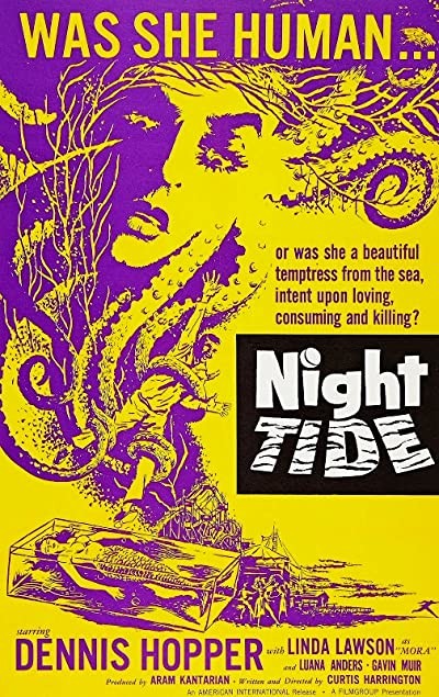 Night Tide (1961) afişi Night Tide (1961) afişi