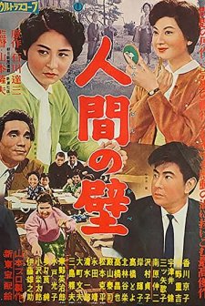 Ningen No Kabe (1959) afişi