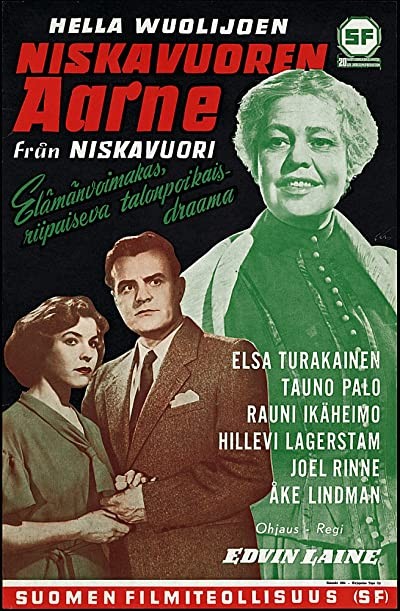 Niskavuoren Aarne (1954) afişi Niskavuoren Aarne (1954) afişi