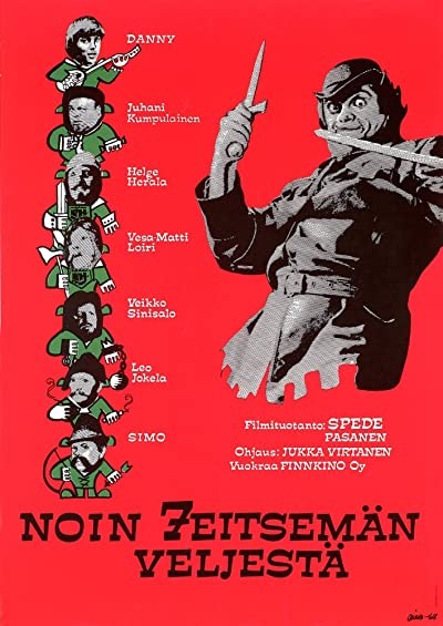Noin 7 Veljestä (1968) afişi Noin 7 Veljestä (1968) afişi