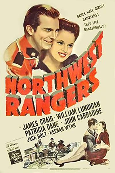 Northwest Rangers (1942) afişi Northwest Rangers (1942) afişi