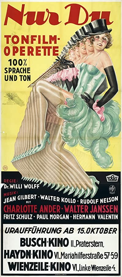 Nur Du (1930) afişi Nur Du (1930) afişi