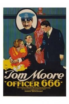 Officer 666 (1920) afişi
