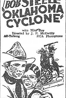 Oklahoma Cyclone (1930) afişi