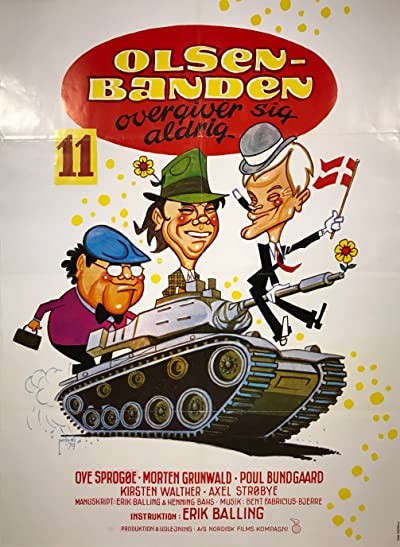 Olsen-banden Overgiver Sig Aldrig (1979) afişi Olsen-banden Overgiver Sig Aldrig (1979) afişi