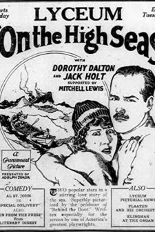 On The High Seas (1922) afişi