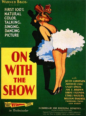 On With The Show! (1929) afişi On With The Show! (1929) afişi
