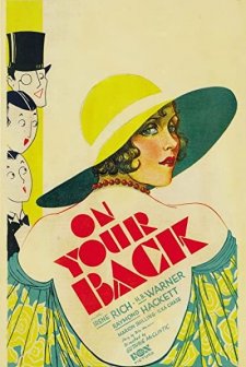 On Your Back (1930) afişi