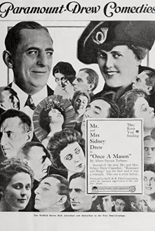 Once A Mason (1919) afişi