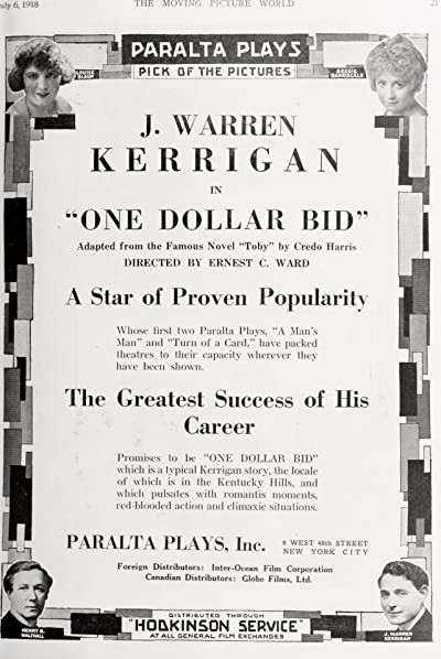 One Dollar Bid (1918) afişi One Dollar Bid (1918) afişi