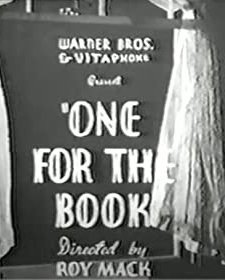 One For The Book (1940) afişi